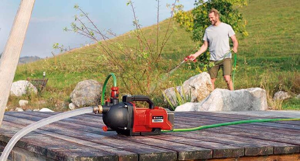 Garden pumps and rainwater pumps for watering | Einhell.pt