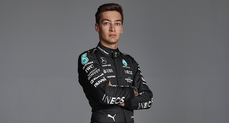 A formula e driver